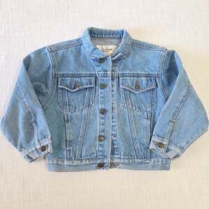 Vintage Blue Jean Jacket 5t/6